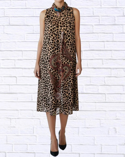 Diva USA - Print Sleeveless Maxi Dress - Rack Hunt