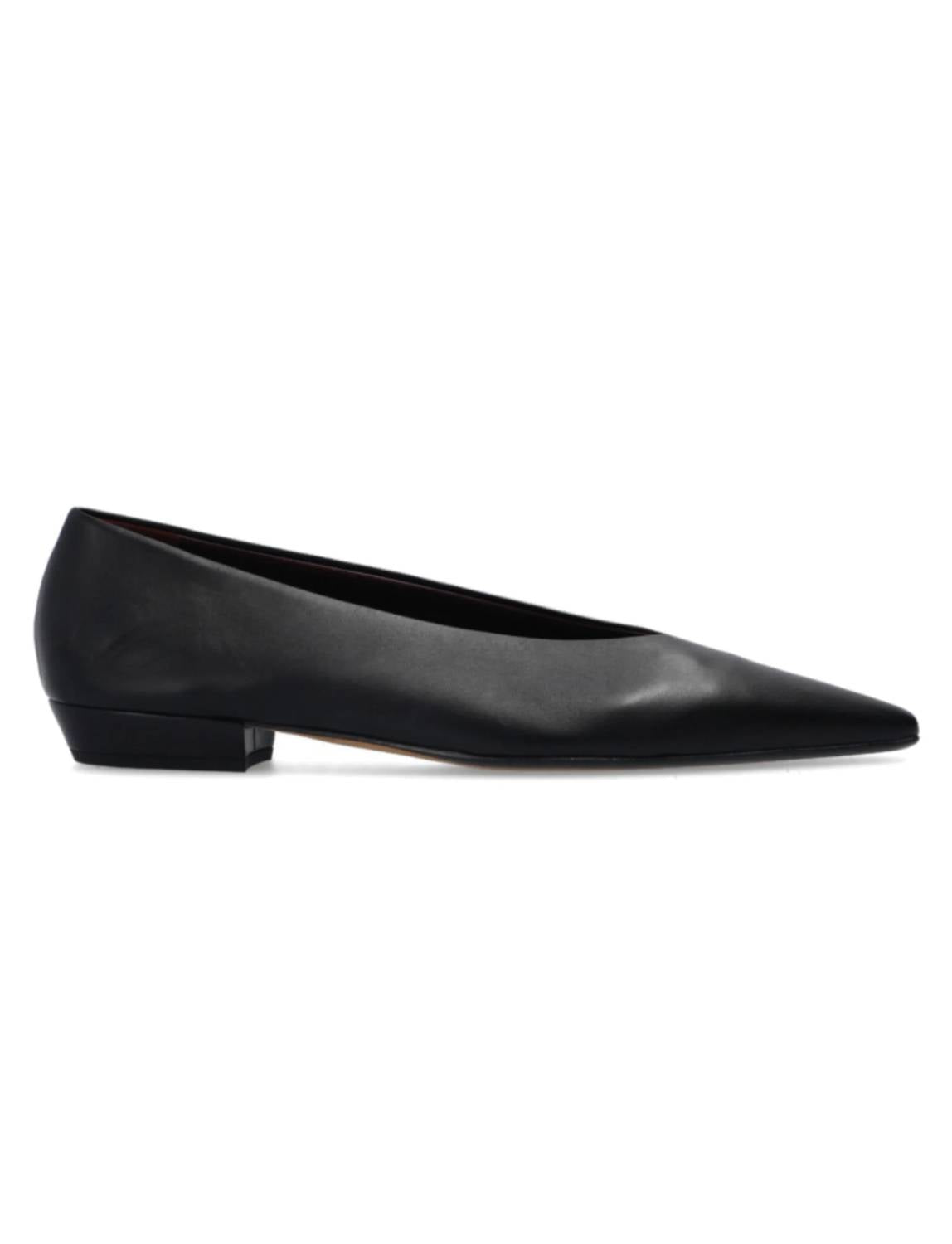 Women's Leather Ballerina Flats