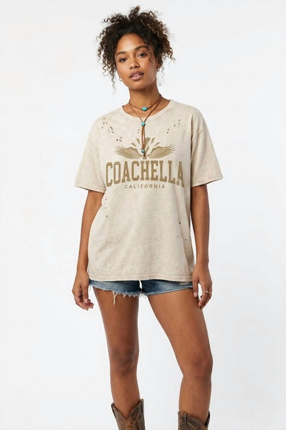 Coachella Mineral Washed Tee