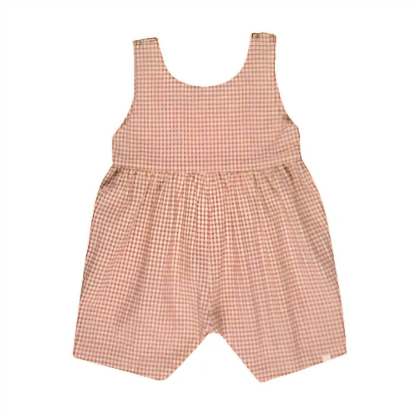 Möm(e) Portugal - Kid's Maria Luísa Check Jumpsuit - Rack Hunt -