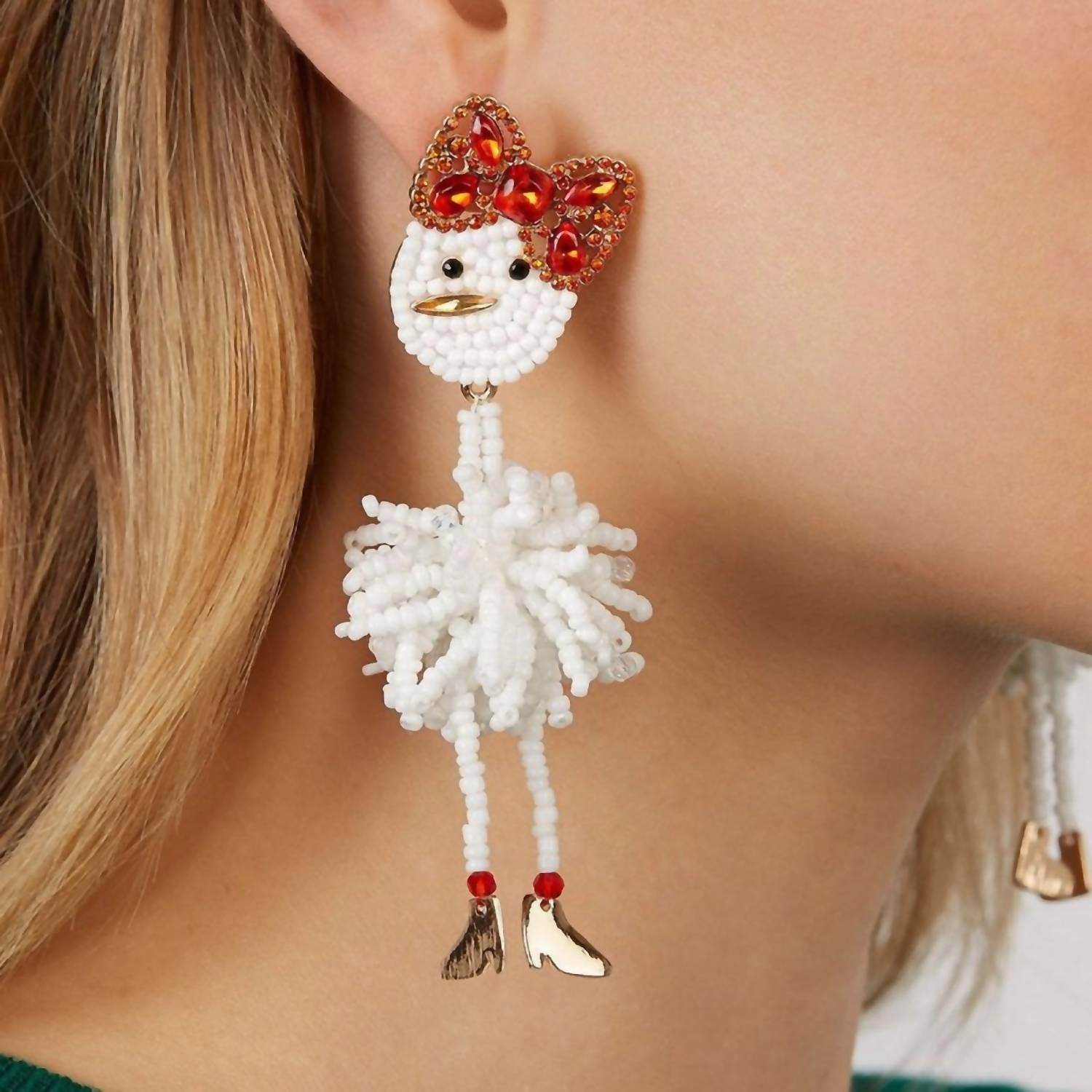 BaubleBar - Women's Mrs And Mrs Frosty Earrings - Rack Hunt -