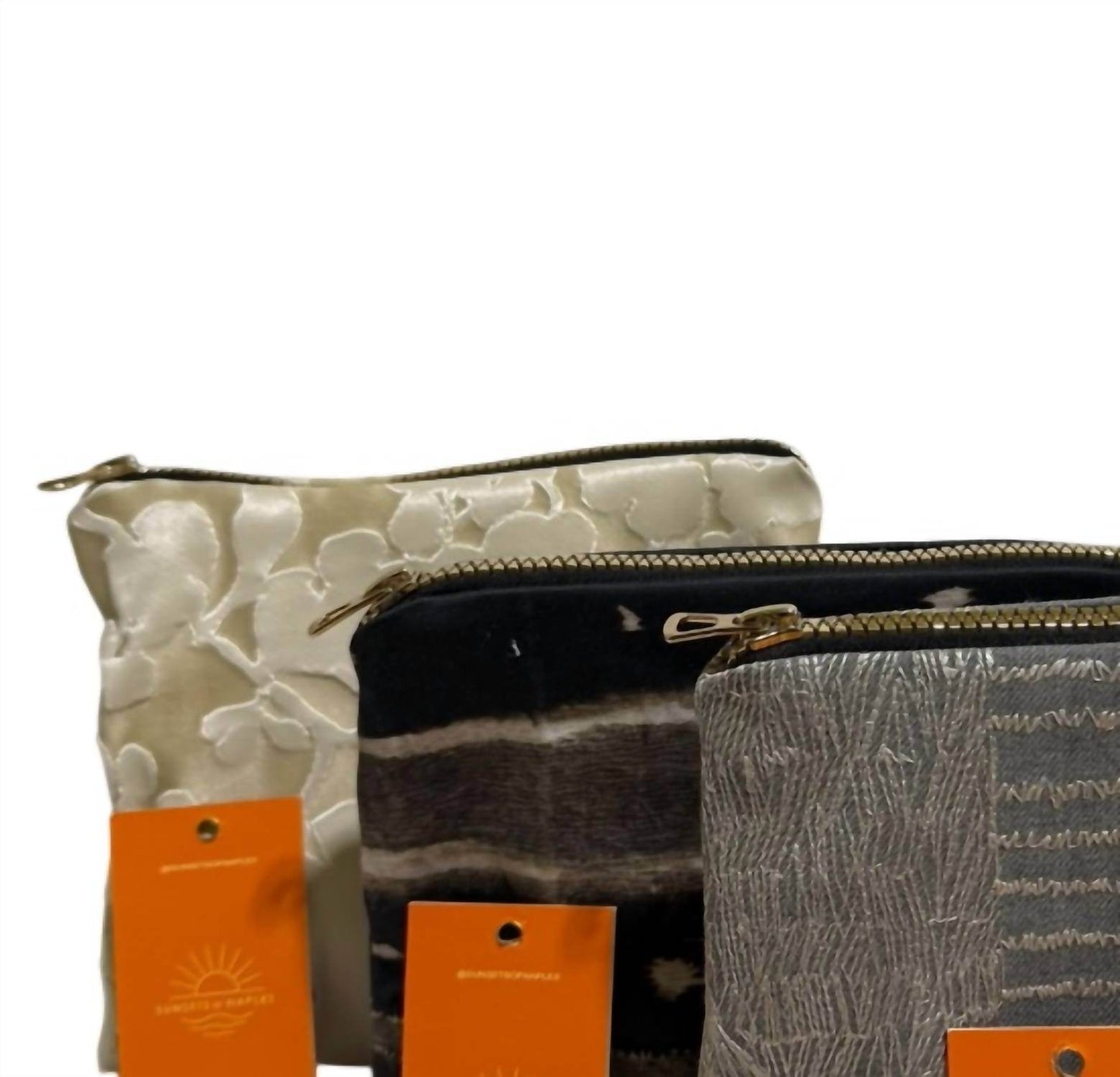 Sunsets of Naples - Large Make Up Bags Set Of 3 - Rack Hunt -