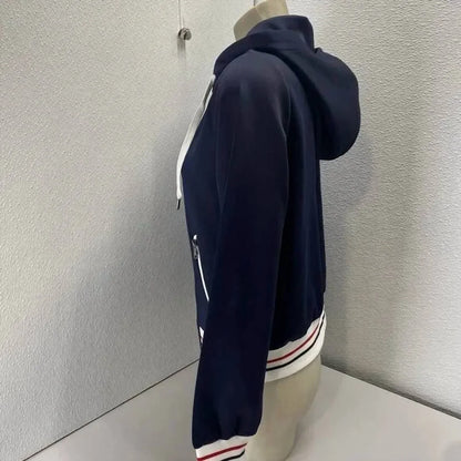 Margittes - Women's Hooded Athletic Jacket - Rack Hunt