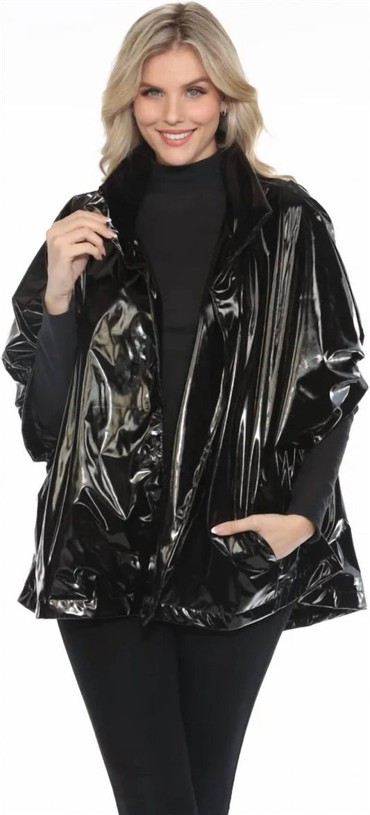oversized raincoat