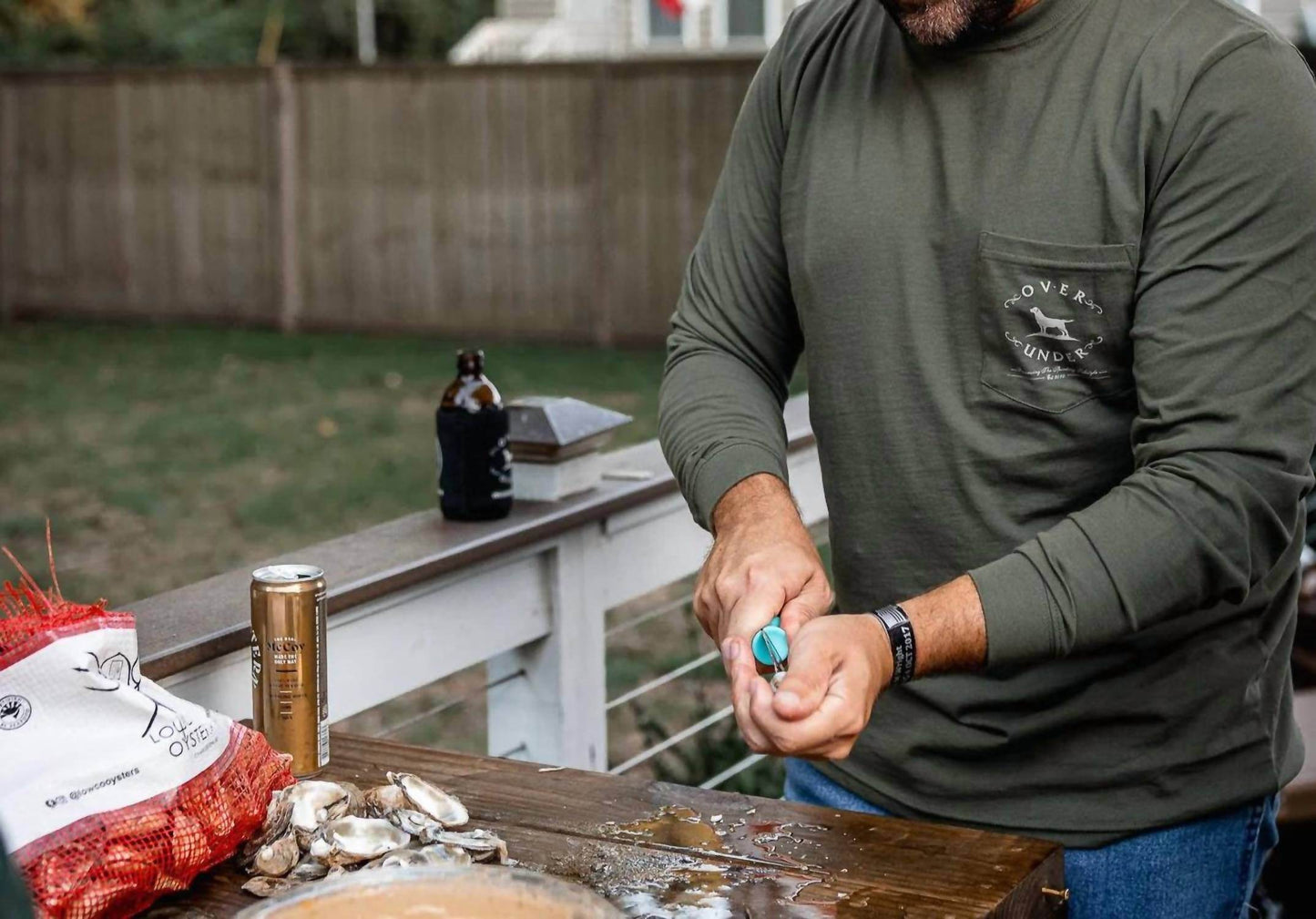 Over Under - Men's Mallard Shoot Ii Long Sleeve Tee - Rack Hunt