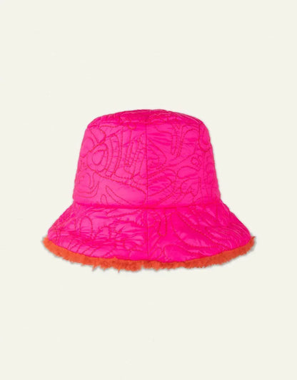 Oilily - Kid's Quilted Aaf Reversible Hat - Rack Hunt