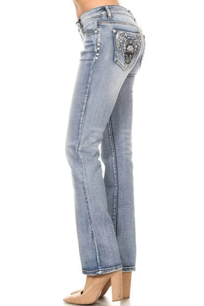 Bus Stop - Empress Skull Jean - Rack Hunt