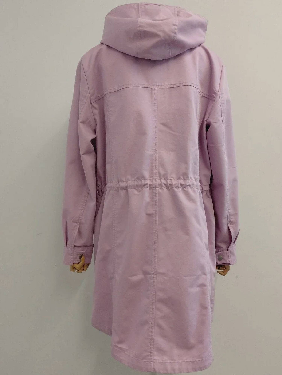 Hooded Washed Cotton Anorak Jacket