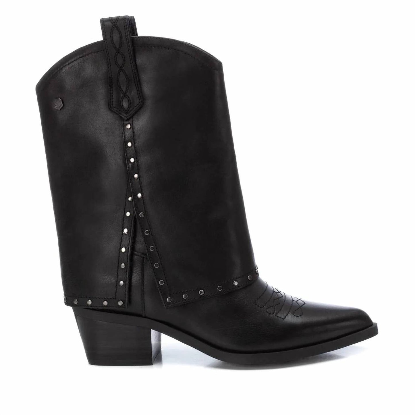Women's Leather Italian Western Booties