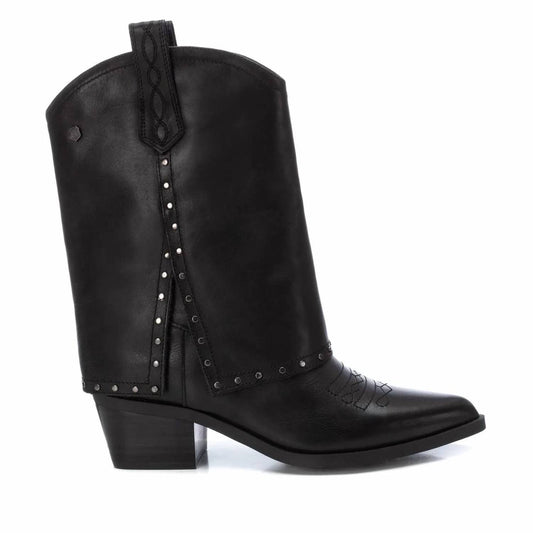Women's Leather Italian Western Booties