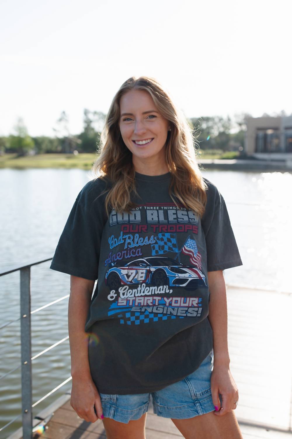 Fast Track America Tee -unisex