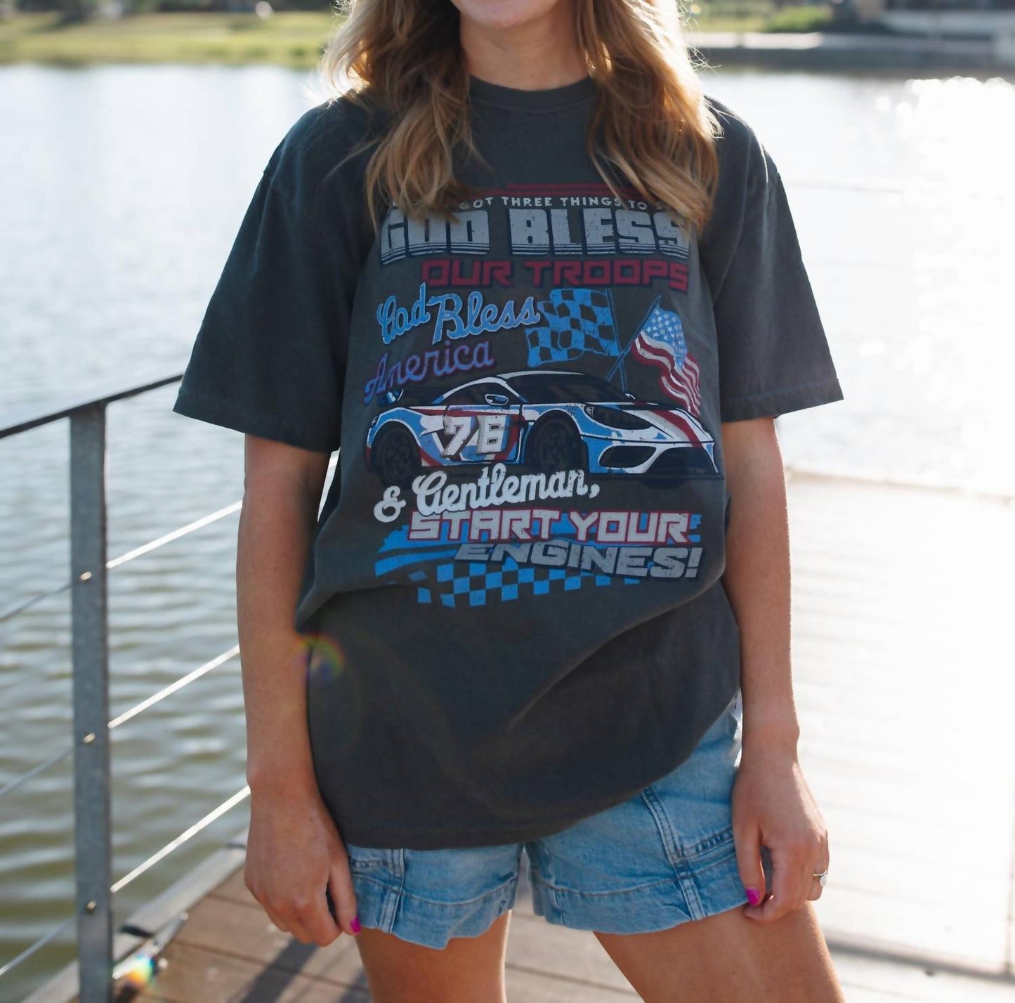 Fast Track America Tee -unisex