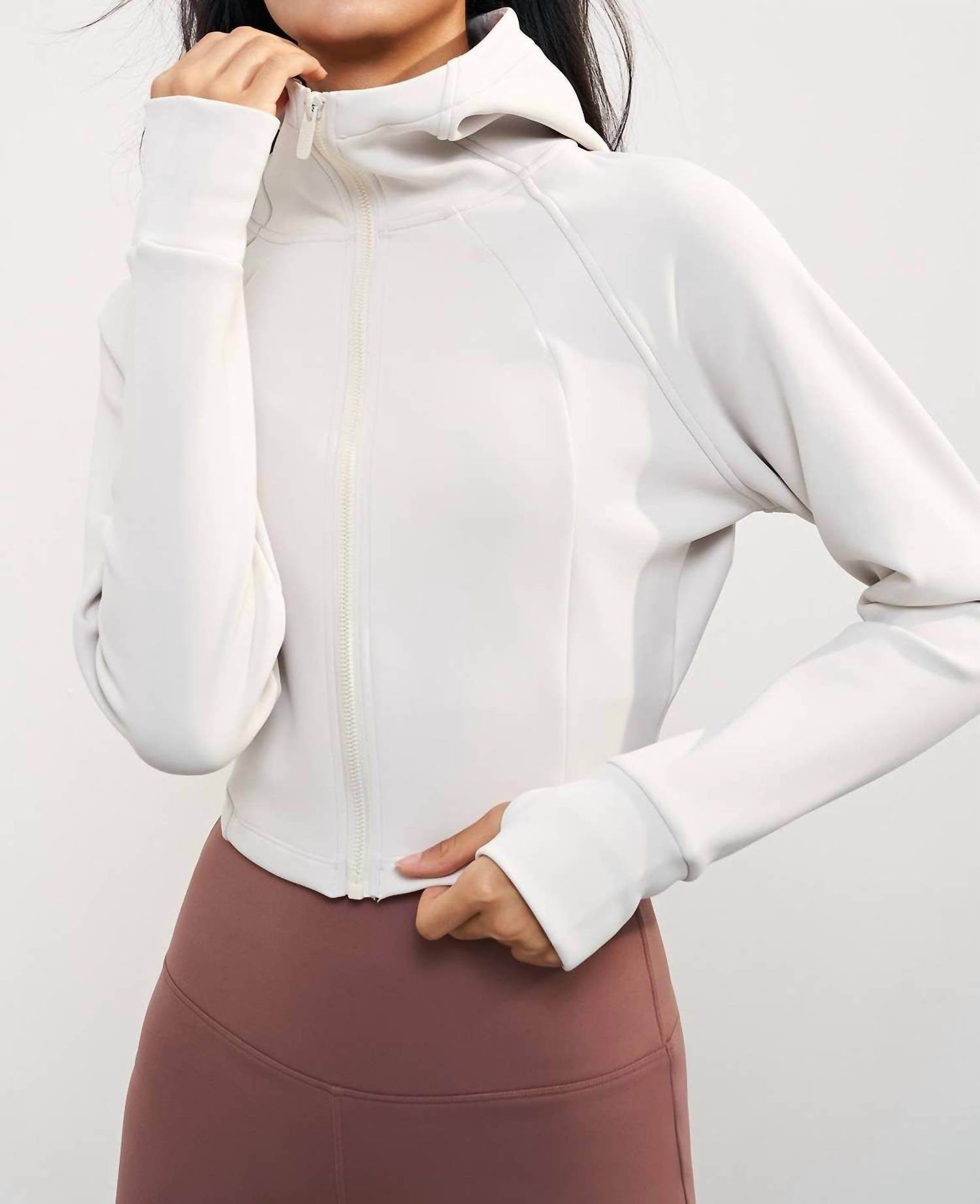 91thelabel - LuminaLuxe Fleece Active Jacket - Rack Hunt -