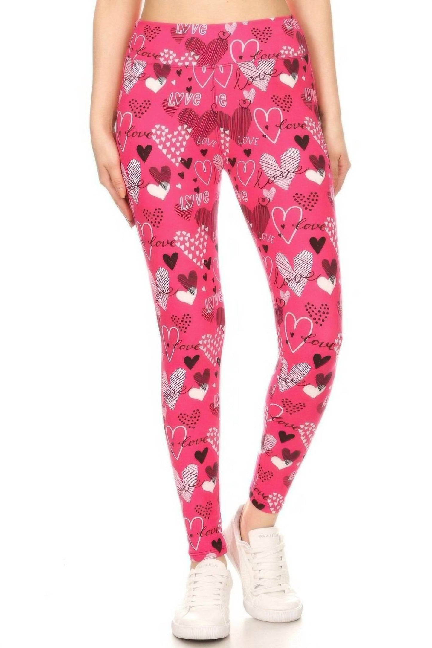 LOVE IT - Valentines Heart Leggings - Rack Hunt -