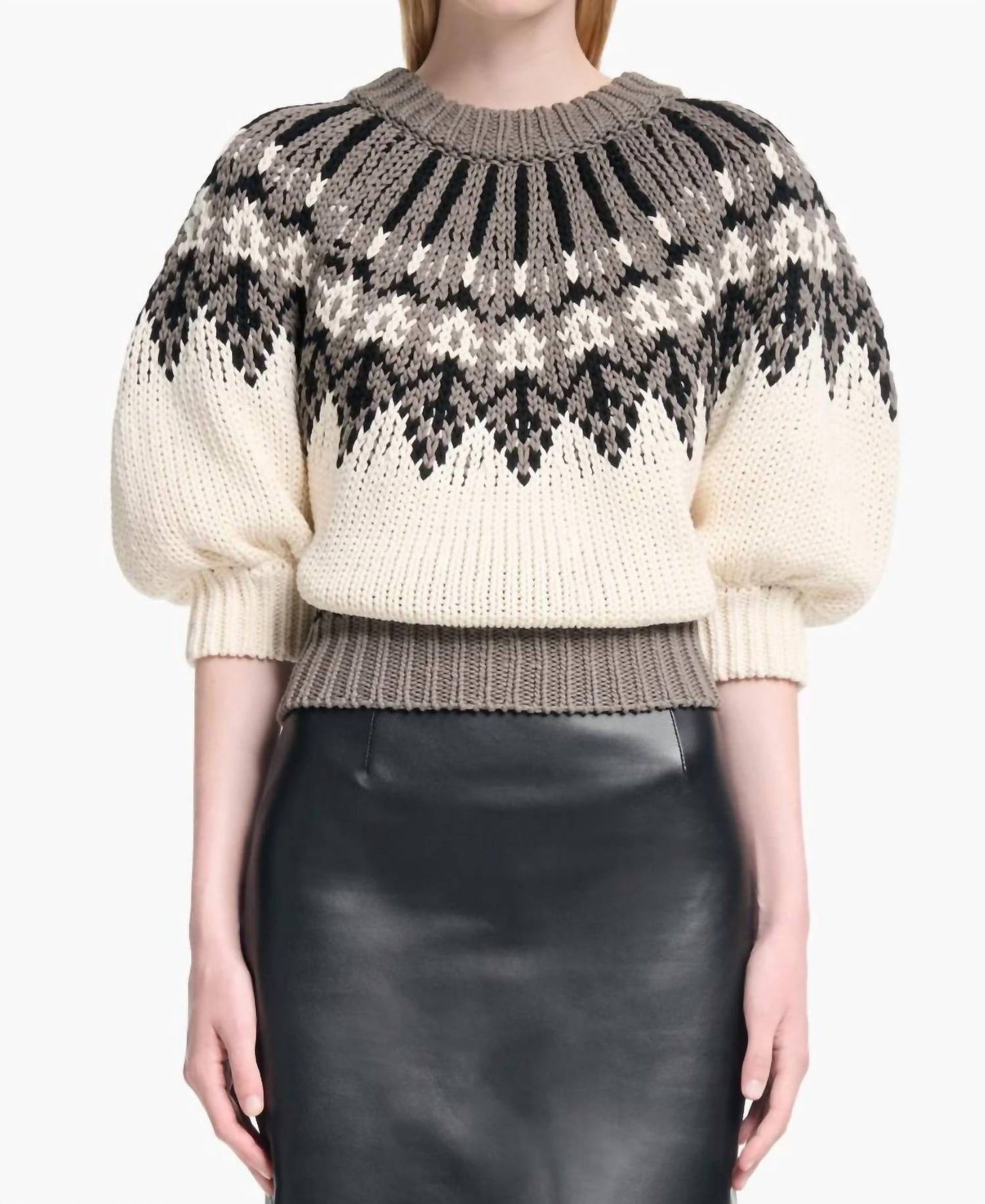 Toffey Marty Short Sleeve Sweater