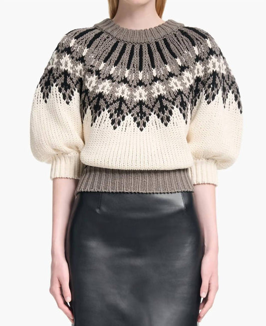 Toffey Marty Short Sleeve Sweater