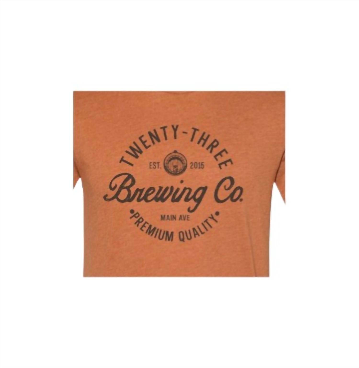 The Minted Olive - Men's Twenty-three Brewing Co. Tee - Rack Hunt -