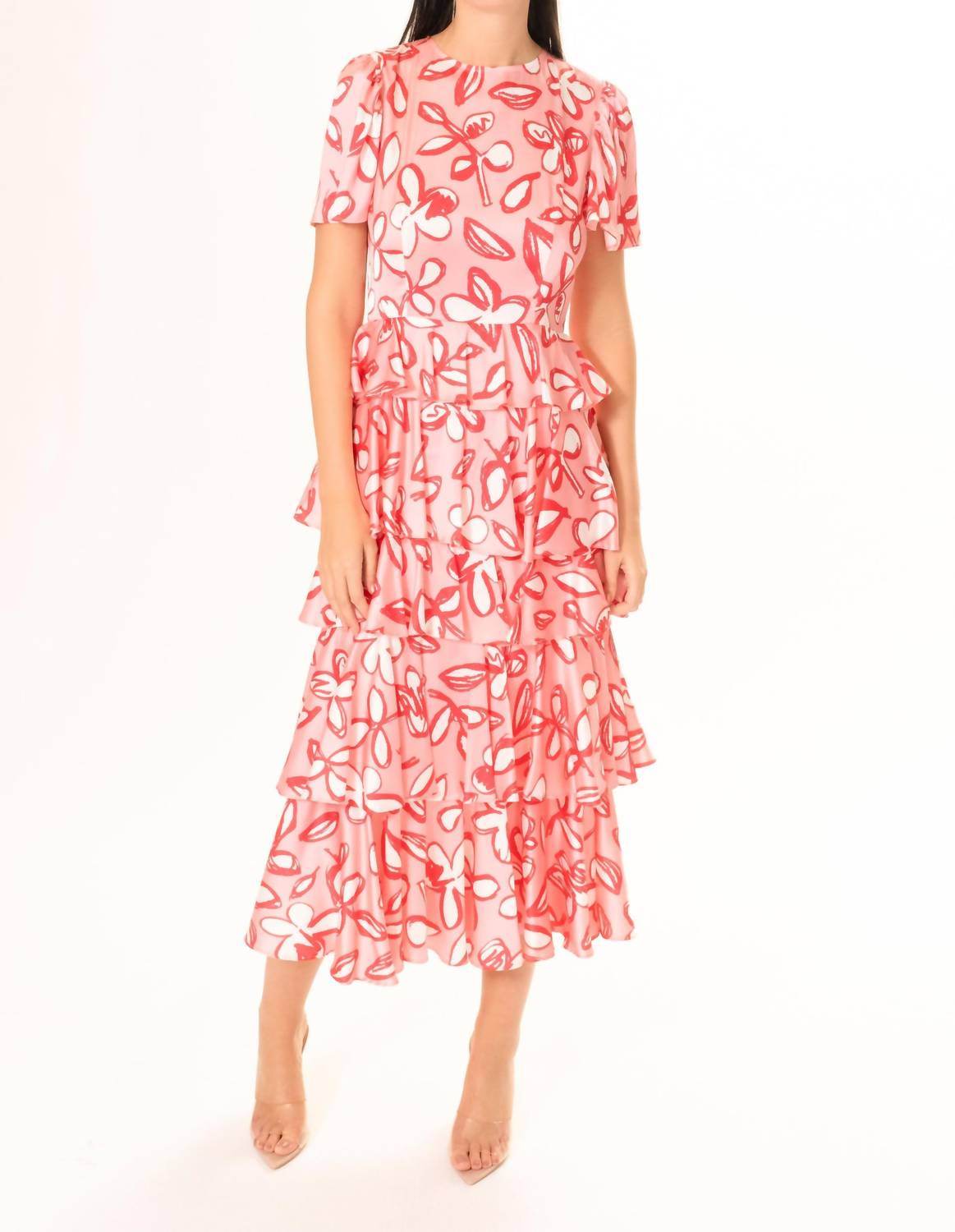 Area Stars - Floral Tier Maxi Dress - Rack Hunt