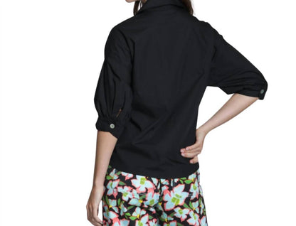Blouson Sleeve Shirt