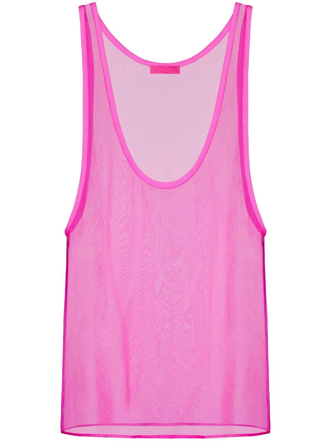 Valentino - Semi-transparent Tank Top - Rack Hunt