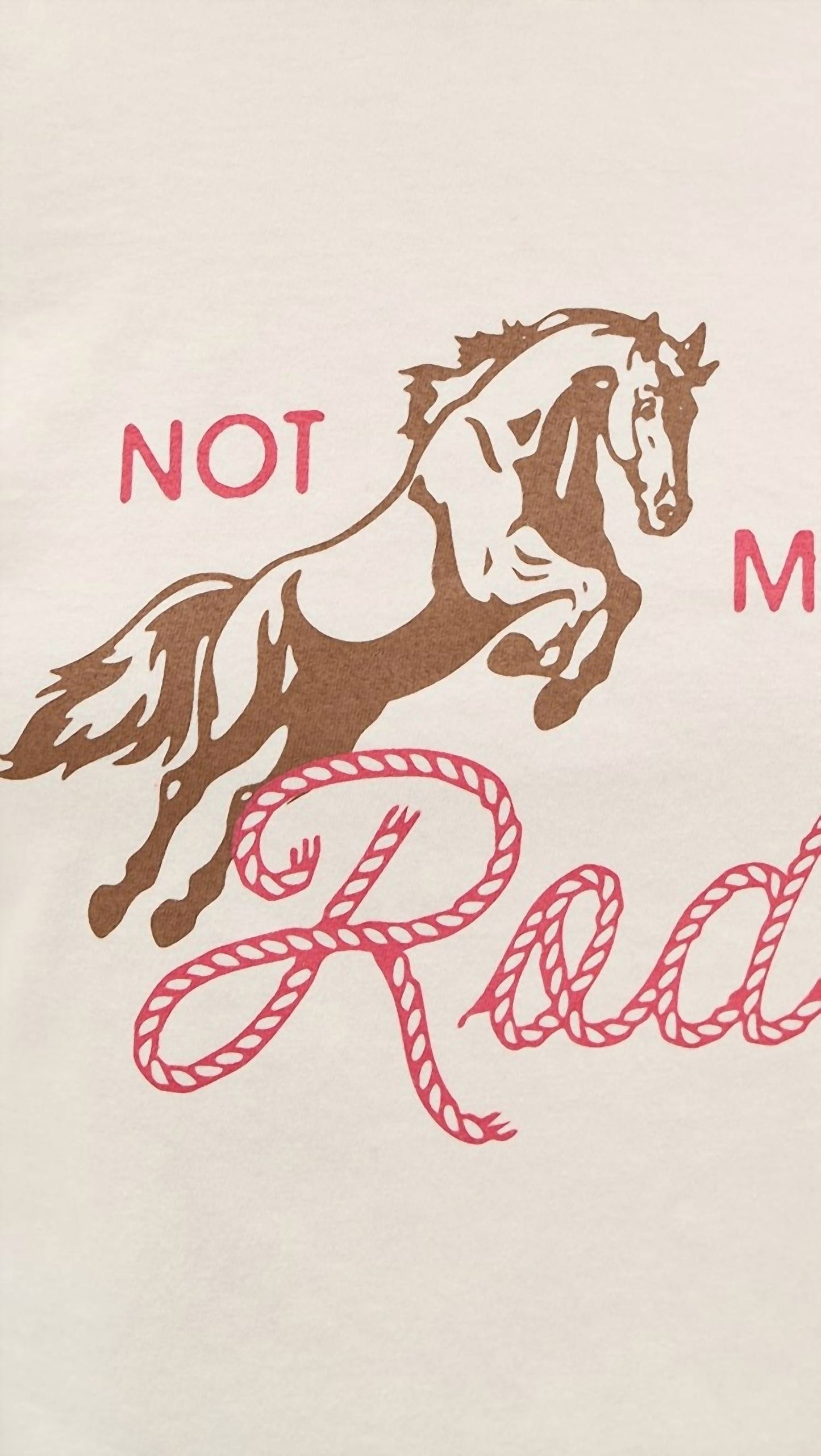 Not My First Rodeo Crewneck Tee