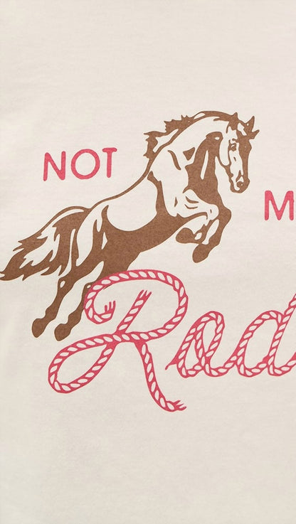 Not My First Rodeo Crewneck Tee