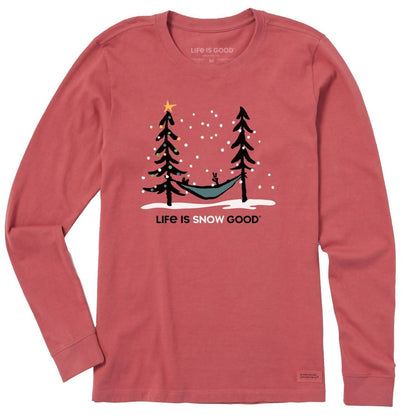 Women's Crusher Life Is Snow Good Hammock Tee