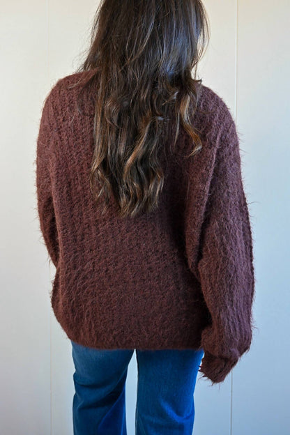 Ridge Road Fuzzy Sweater