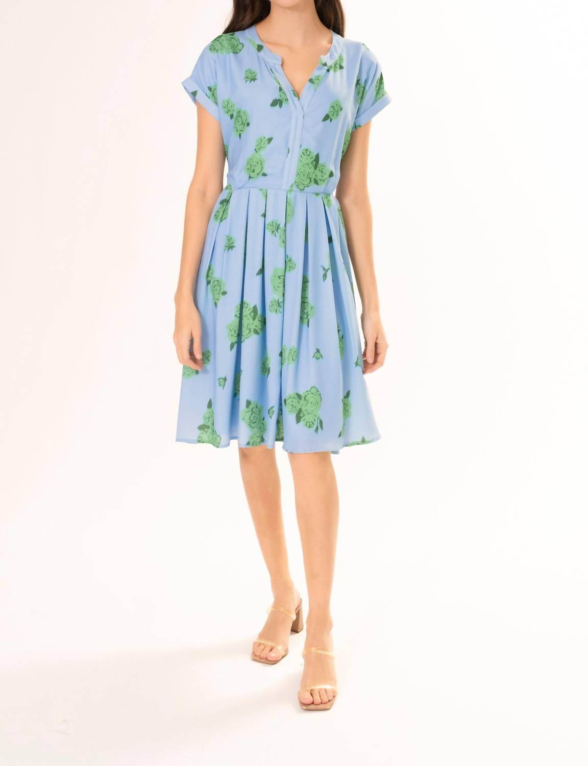 Area Stars - Floral Belted Dress - Rack Hunt