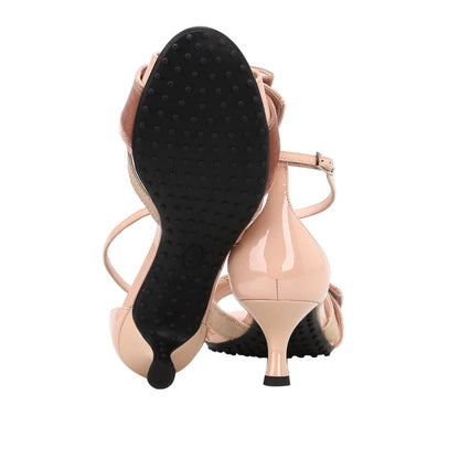 Women's Leather Heeled Sandals