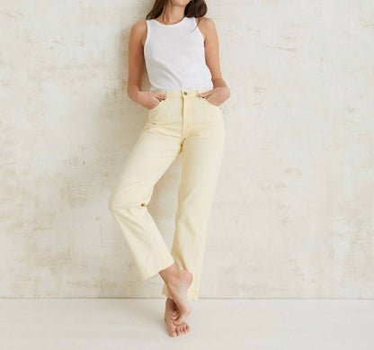 Straight Denim Trousers