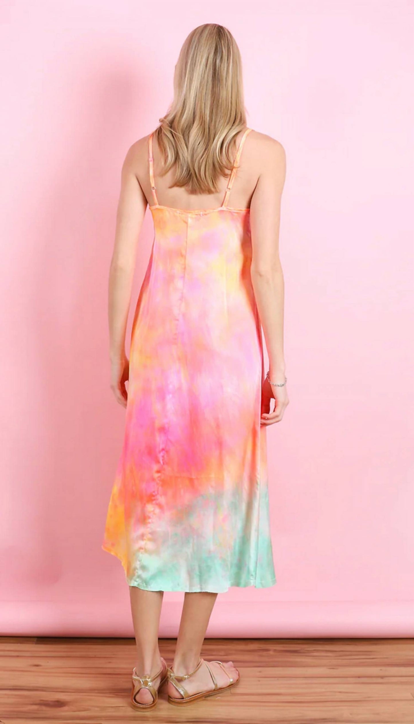 Silk Fanny Midi Dress
