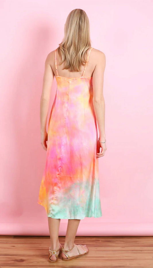 Silk Fanny Midi Dress