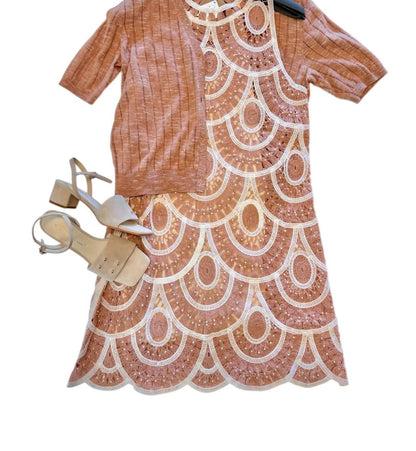 Raffella Beaded Shift Dress