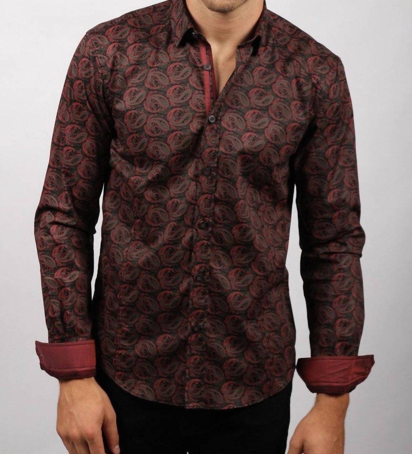 Paisley Button Down Shirt
