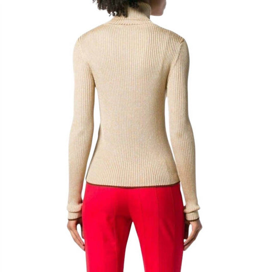 Marco De Vicenzo - Glitter Turtleneck Knit Sweater - Rack Hunt -
