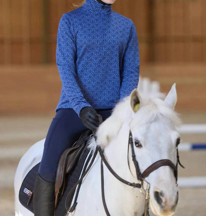Kids Snaffle Links Fleece Half Zip Top