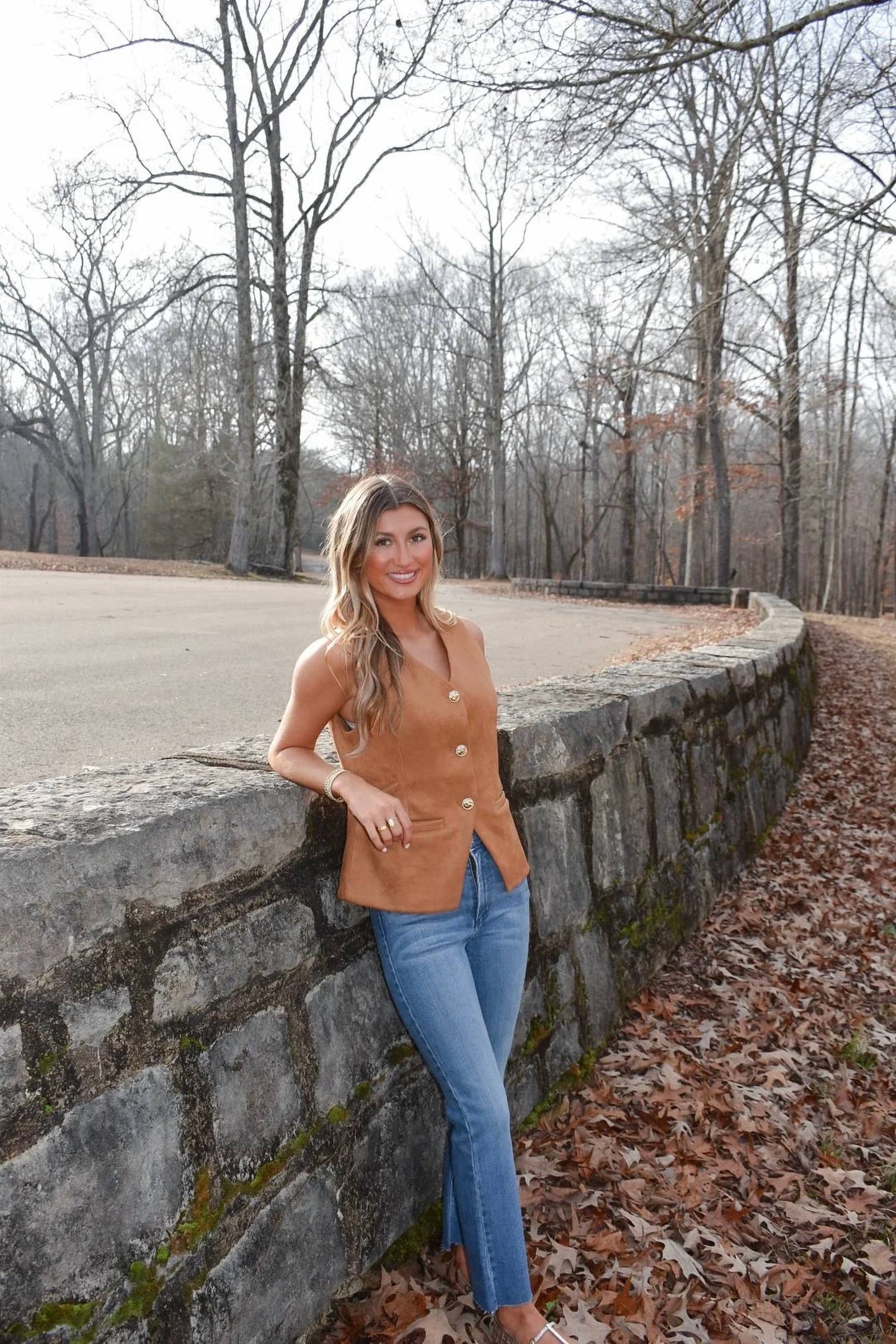 Oakleigh Button Up Vest
