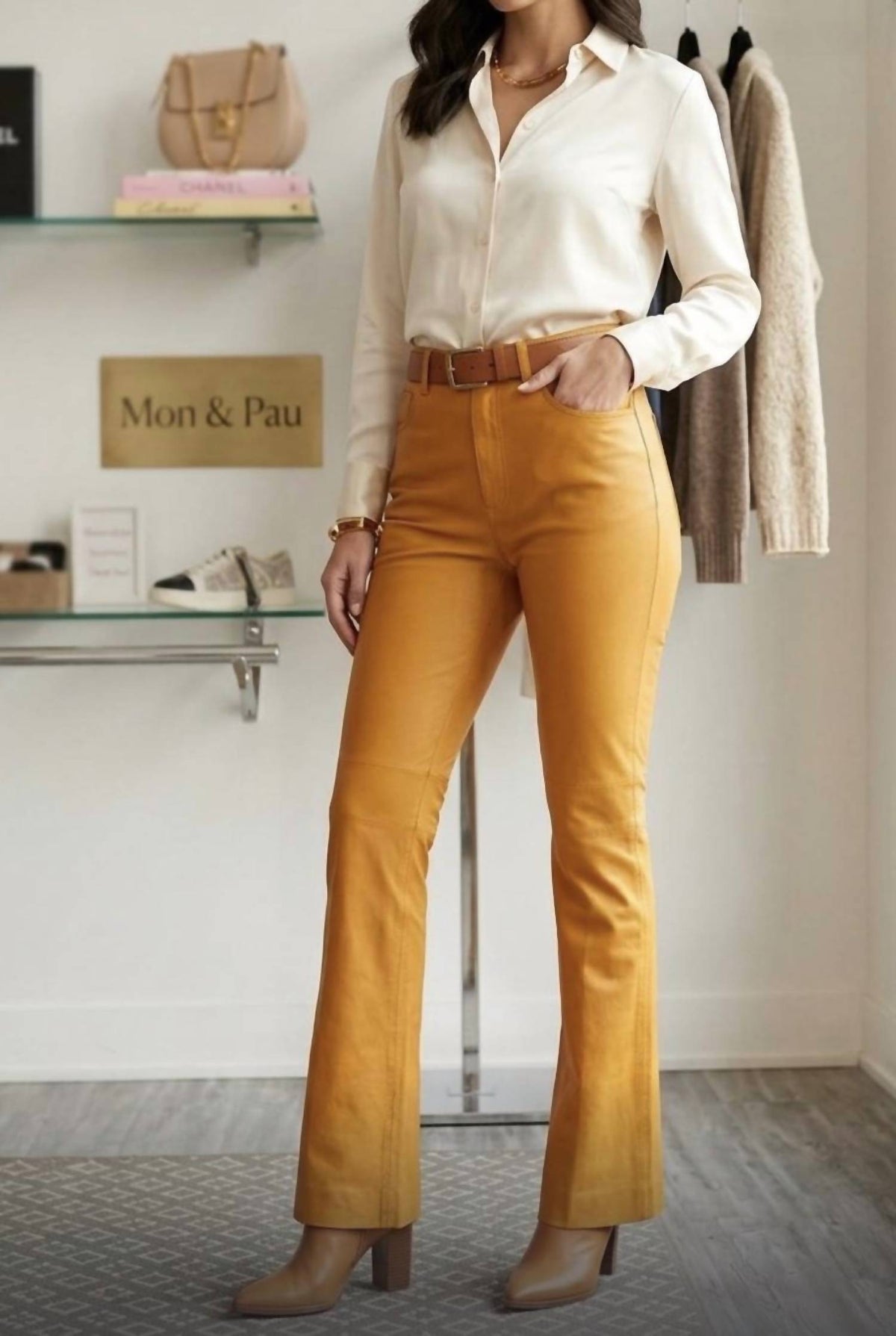 Veronica Leather Pants