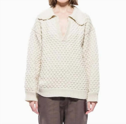 TOIT VOLANT - Francois V-neck Sweater - Rack Hunt
