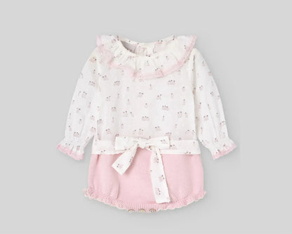 Paz Rodriguez - Girl's Penguin Knit Romper - Rack Hunt