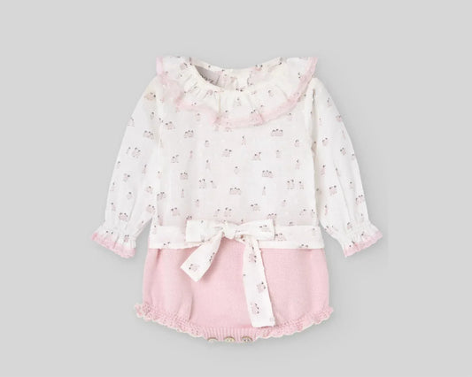 Paz Rodriguez - Girl's Penguin Knit Romper - Rack Hunt