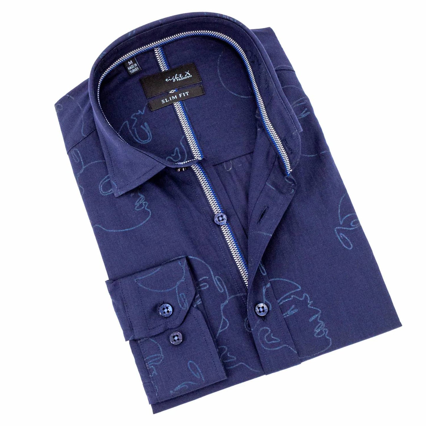 Faces Button Down Shirt