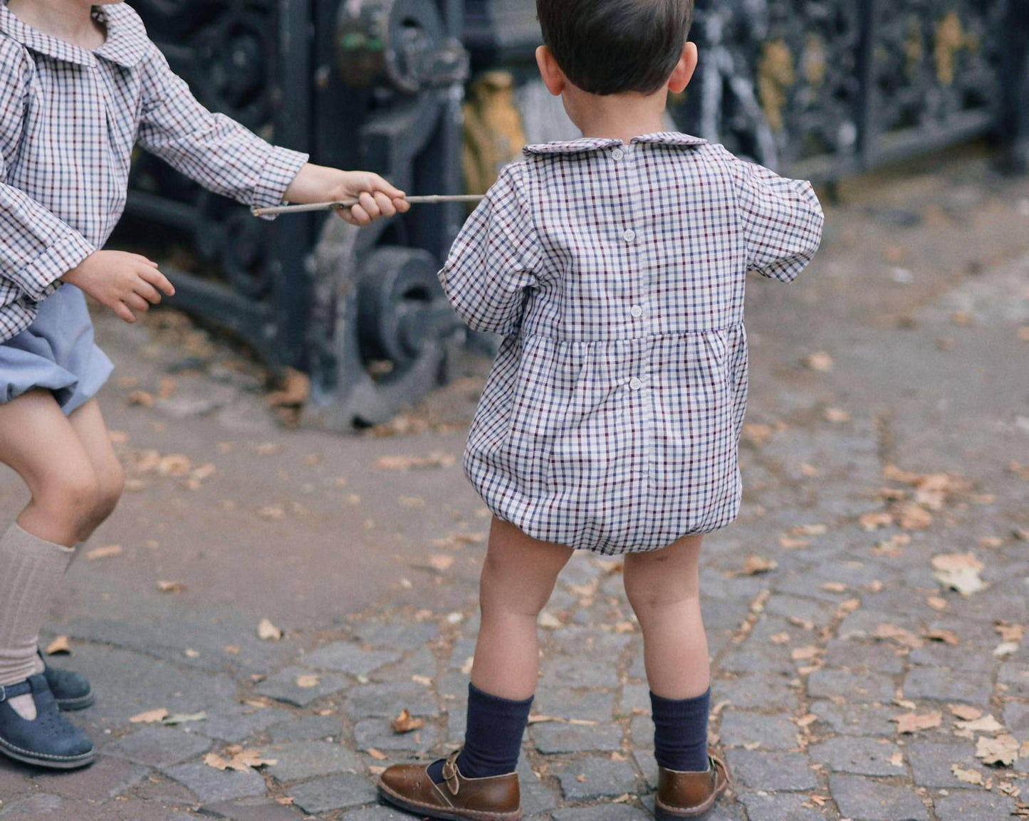 Maison Marelle - Gingham Romper - Rack Hunt -