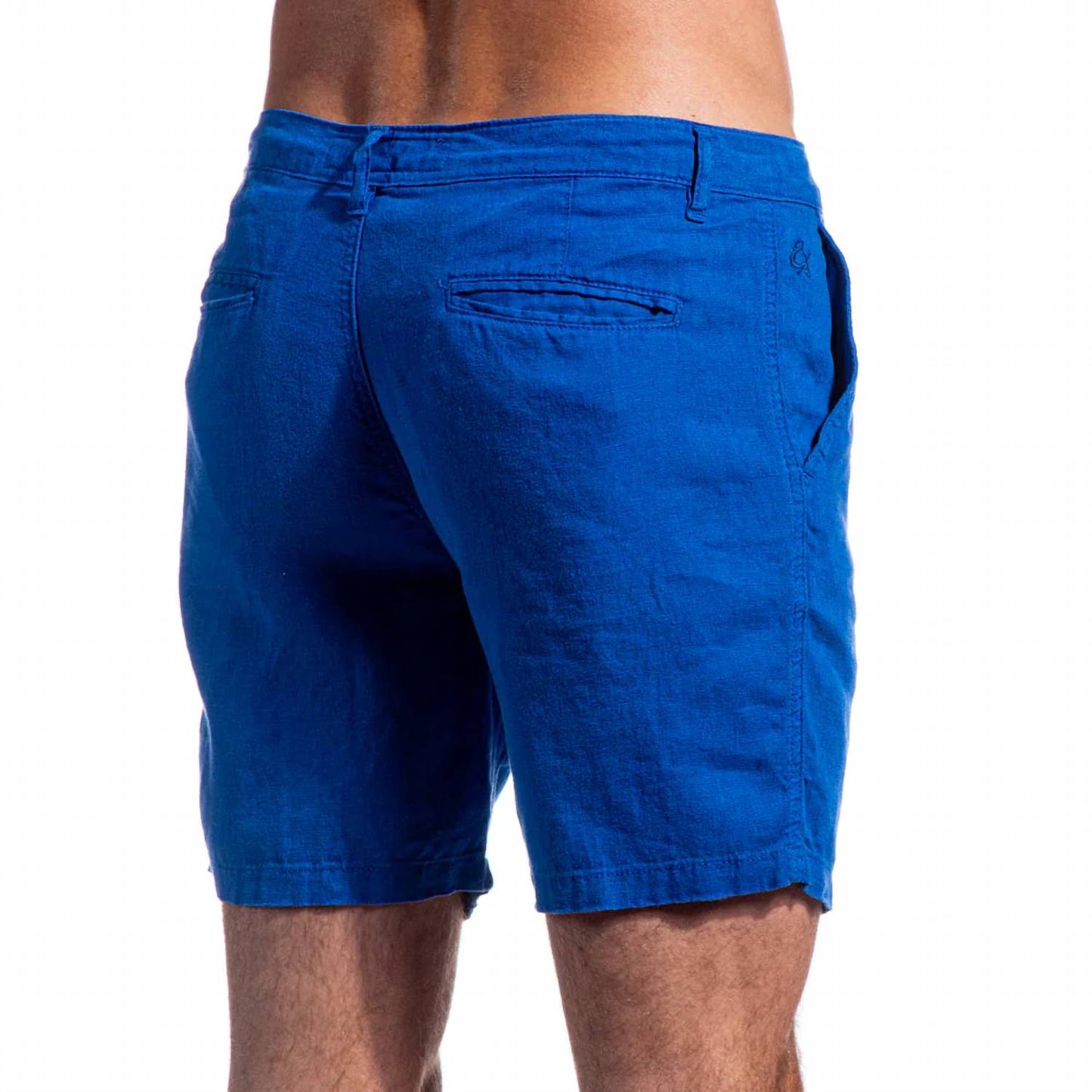 Linen Slim Fit Shorts