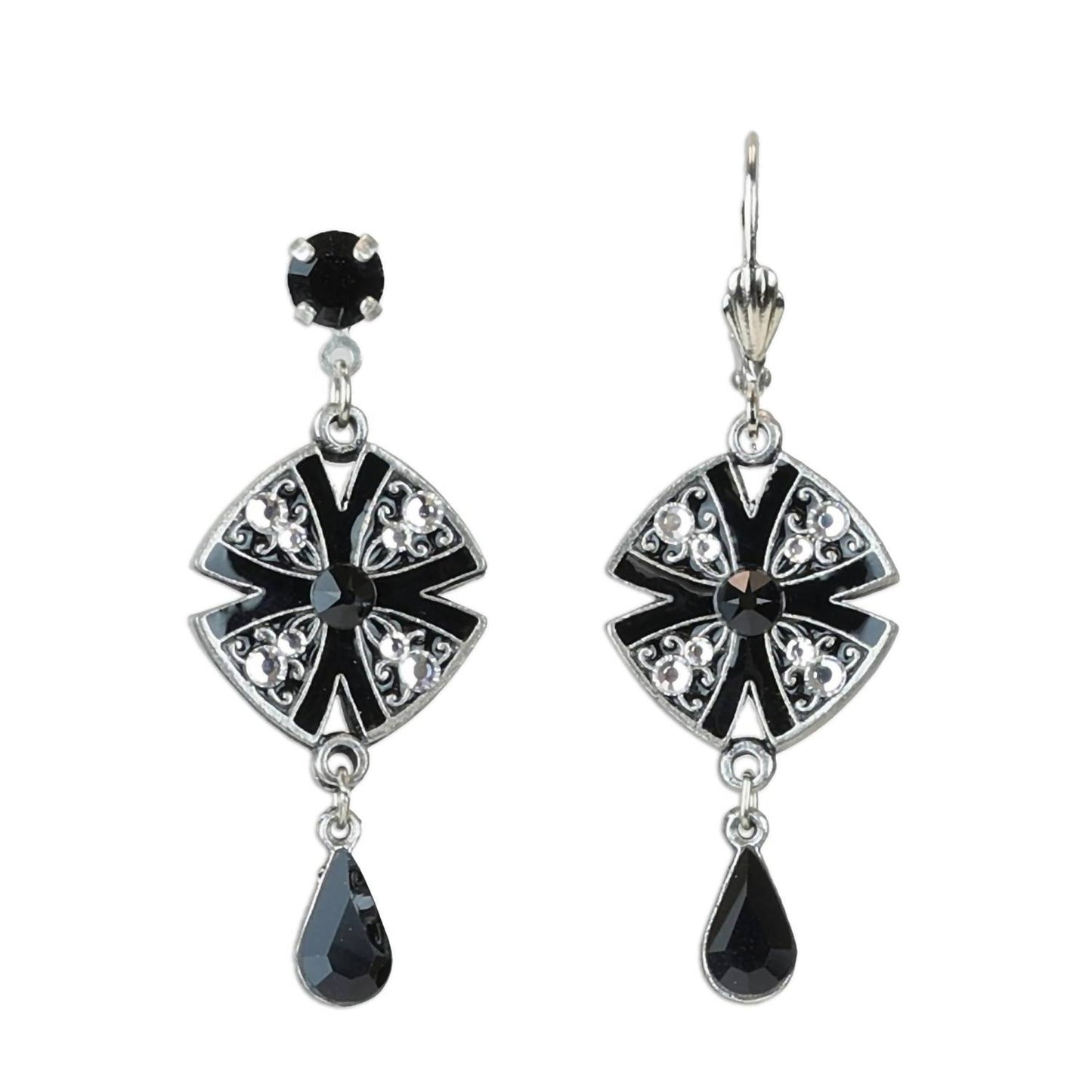 Women's Art Deco Teardrop Earrings