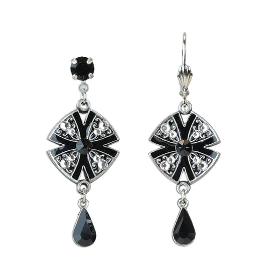 Women's Art Deco Teardrop Earrings
