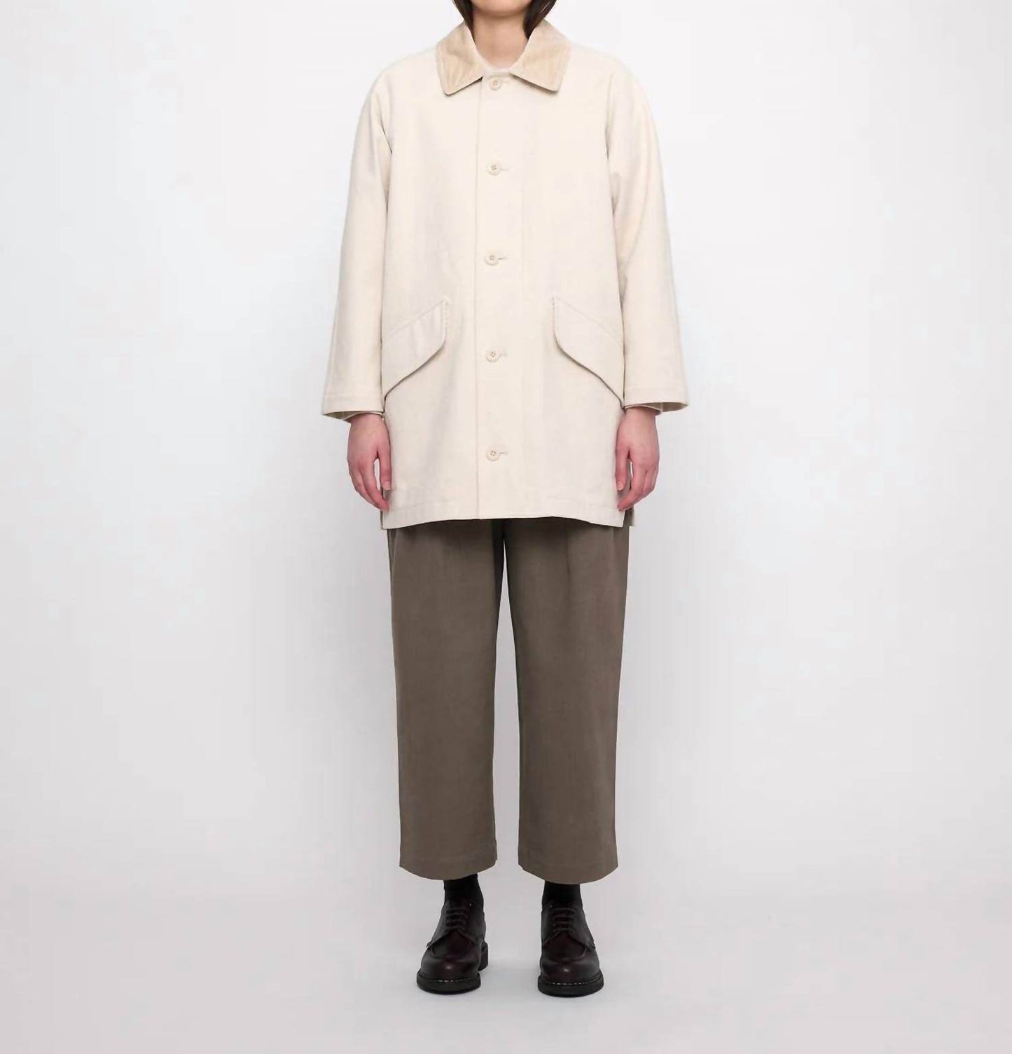 7115 by SZEKI - Mid-length Duster Coat - Rack Hunt