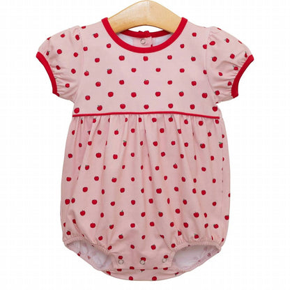 Girl's School Bubble Romper