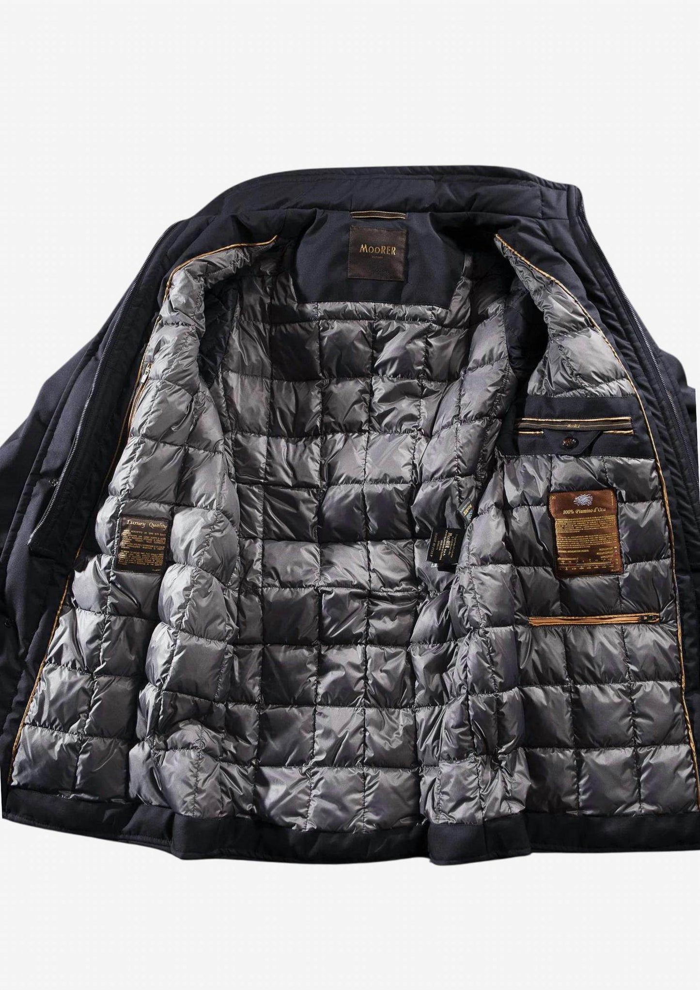 MooRER - Men's Berecci Midweight Overcoat - Rack Hunt